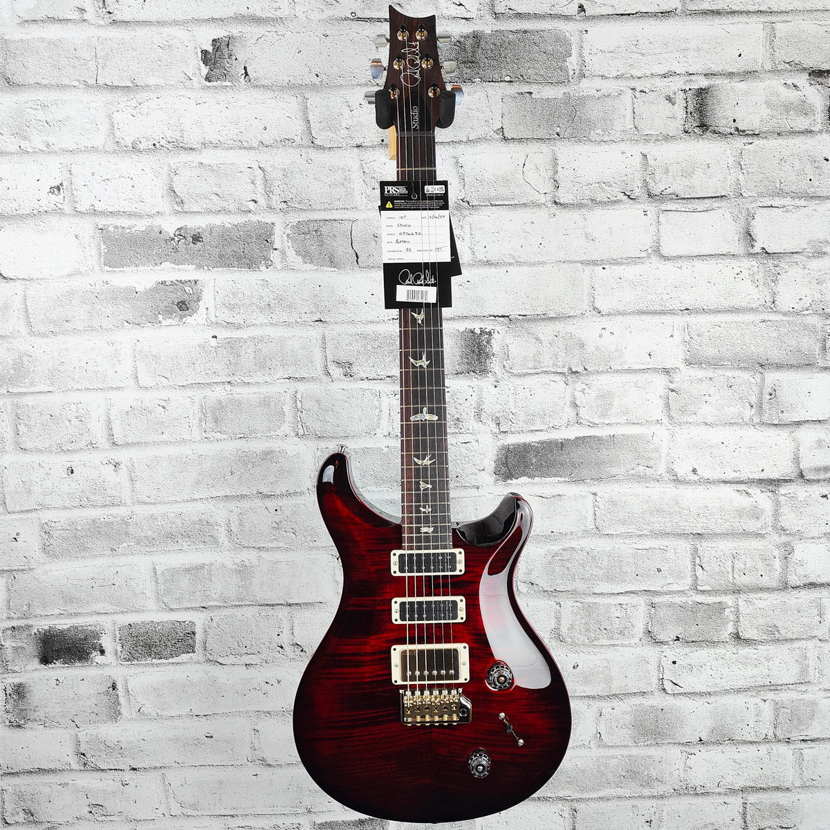 PRS Guitars Studio 22, Fire Red Burst