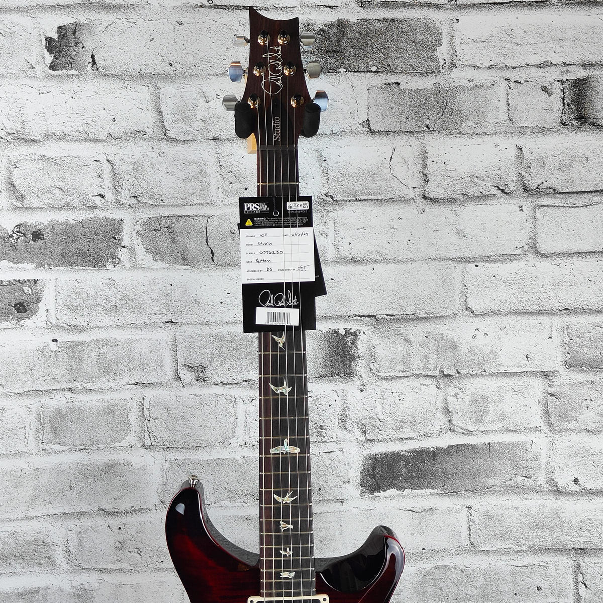 PRS Guitars Studio 22, Fire Red Burst