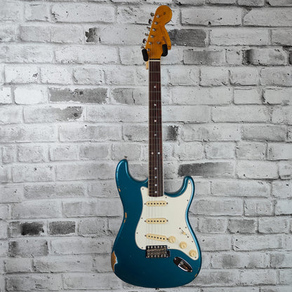 Fender Custom Shop 1967 Stratocaster Relic with Closet Classic Hardware, 3A Rosewood Fingerboard, Aged Ocean Turquoise