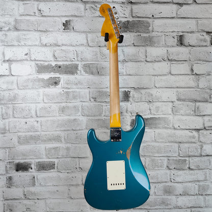 Fender Custom Shop 1967 Stratocaster Relic with Closet Classic Hardware, 3A Rosewood Fingerboard, Aged Ocean Turquoise
