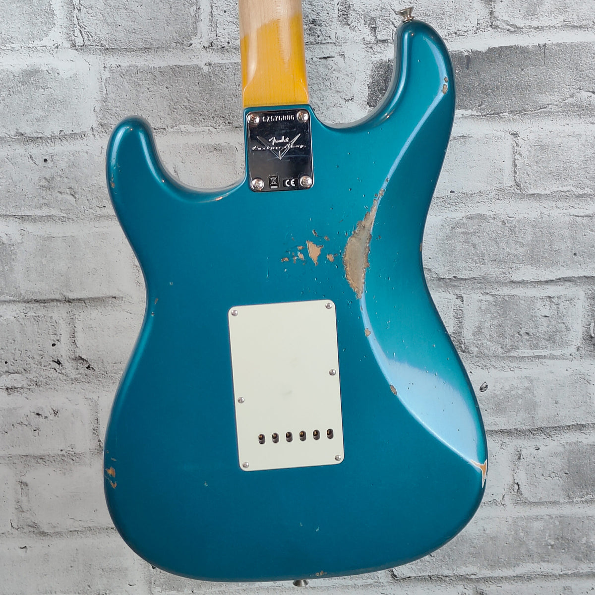 Fender Custom Shop 1967 Stratocaster Relic with Closet Classic Hardware, 3A Rosewood Fingerboard, Aged Ocean Turquoise