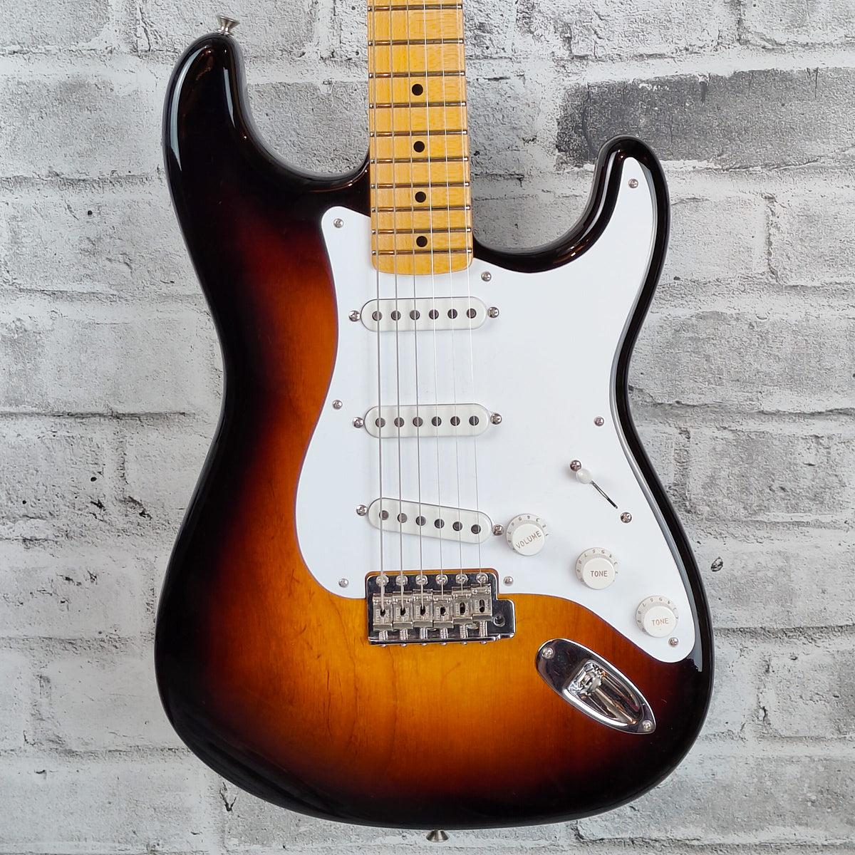 Fender Custom Shop Limited Edition 70th Anniversary 1954 Stratocaster Time Capsule Package, 1-Piece Quartersawn Maple Neck Fingerboard, Wide-Fade 2-Color Sunburst