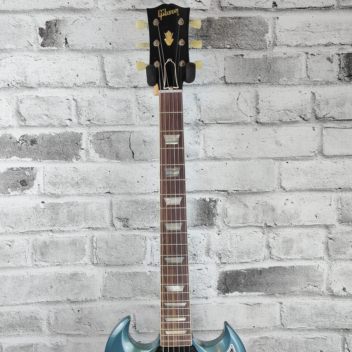 Gibson Custom Shop Murphy Labs 1964 SG Standard With Maestro Vibrola – Pelham Blue Ultra Light Aged