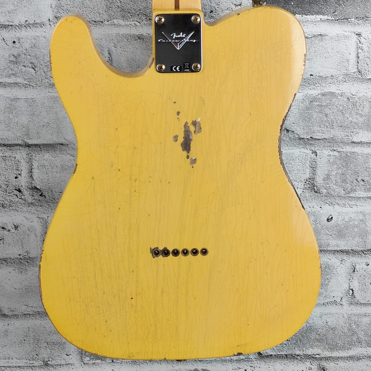 Fender Custom Shop 1954 Telecaster Relic, 1-Piece Rift Sawn Maple Neck Fingerboard, Aged Nocaster Blonde