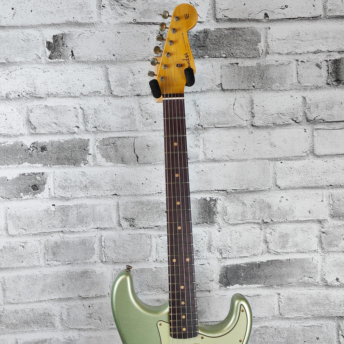 Fender Custom Shop 1959 Stratocaster Journeyman Relic, 3A Rosewood Fingerboard, Faded Aged Sage Green Metallic