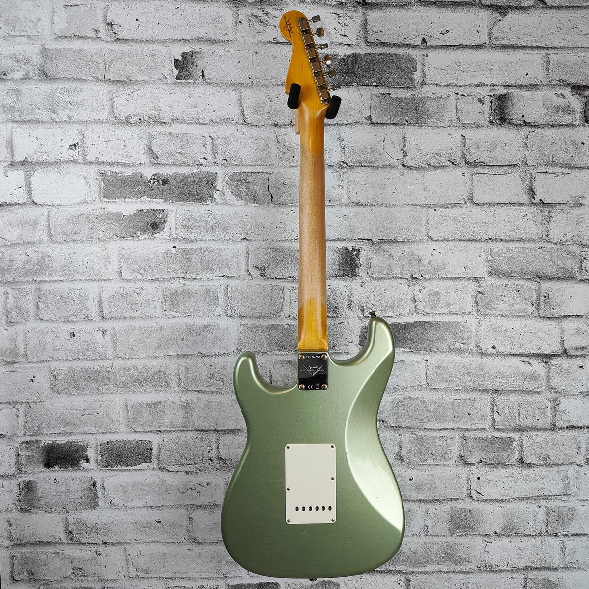 Fender Custom Shop 1959 Stratocaster Journeyman Relic, 3A Rosewood Fingerboard, Faded Aged Sage Green Metallic