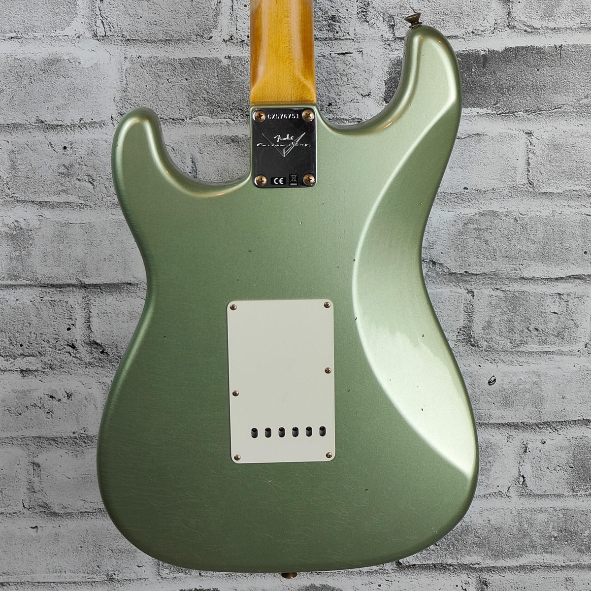 Fender Custom Shop 1959 Stratocaster Journeyman Relic, 3A Rosewood Fingerboard, Faded Aged Sage Green Metallic