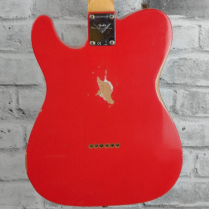 Fender Custom Shop 1963 Telecaster Relic, 3A Rosewood Fingerboard, Fiesta Red
