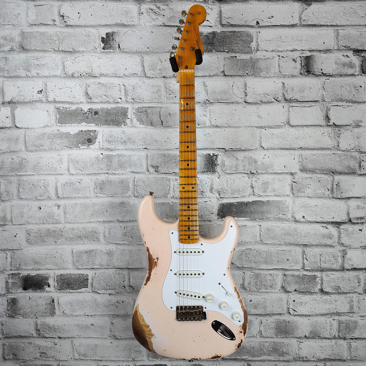 Fender Custom Shop Limited Edition '54 HS Stratocaster Heavy Relic, Super Super Faded Aged Shell Pink