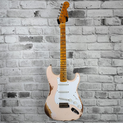 Fender Custom Shop Limited Edition '54 HS Stratocaster Heavy Relic, Super Super Faded Aged Shell Pink