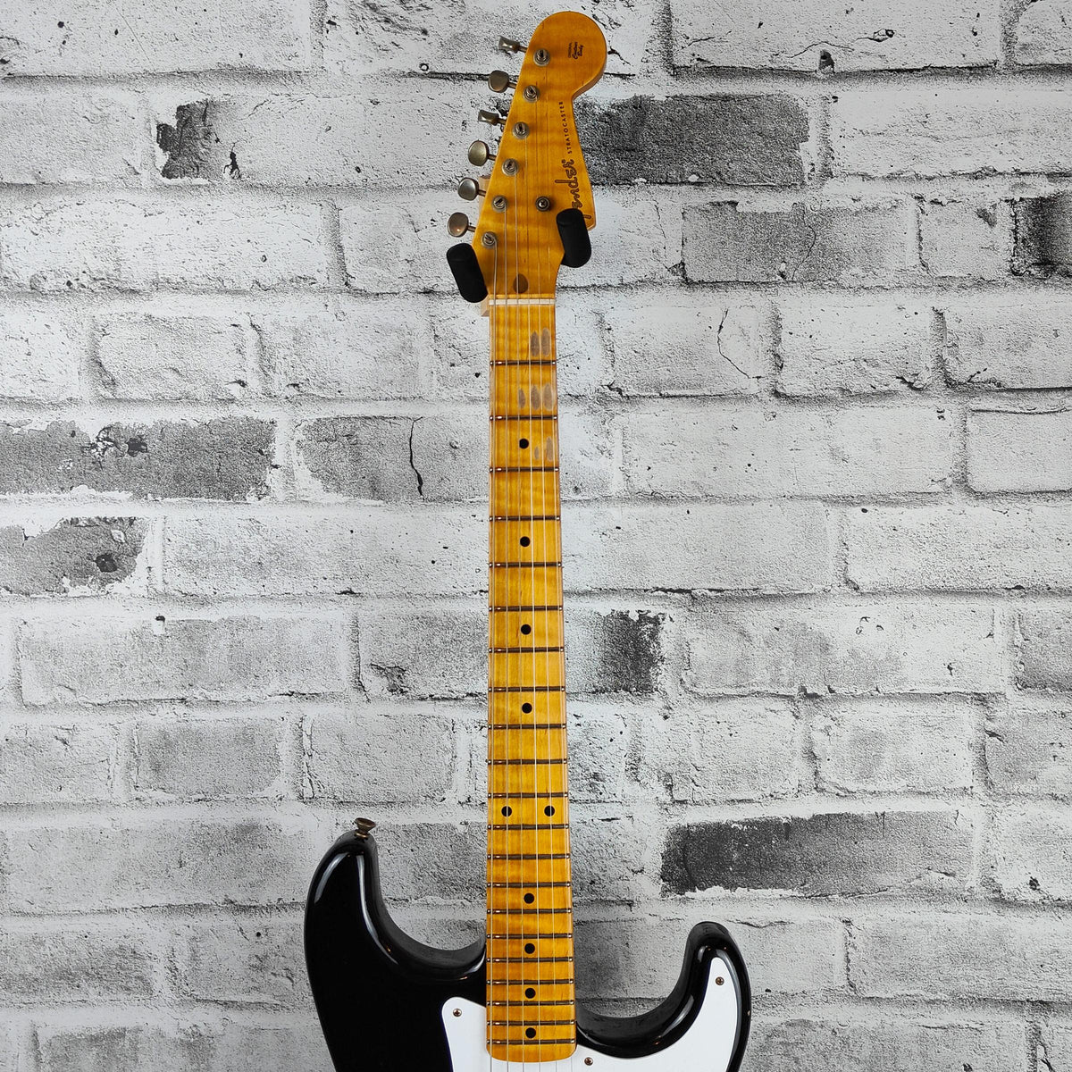 Fender Custom Shop Limited Edition '54 Stratocaster Hard Tail Journeyman, Aged Black