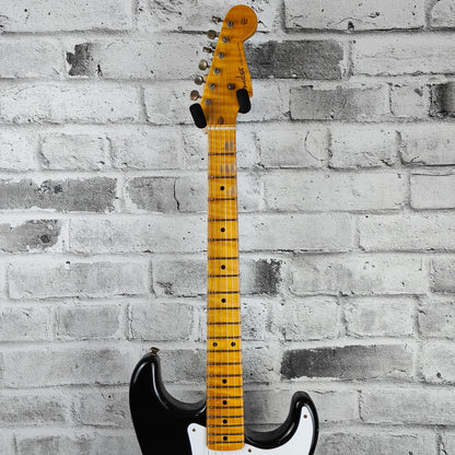 Fender Custom Shop Limited Edition '54 Stratocaster Hard Tail Journeyman, Aged Black