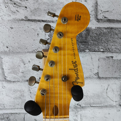 Fender Custom Shop Limited Edition '54 Stratocaster Hard Tail Journeyman, Aged Black