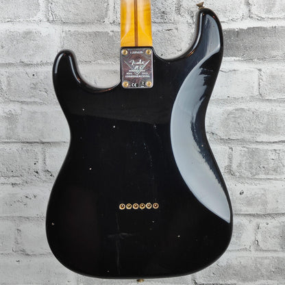 Fender Custom Shop Limited Edition '54 Stratocaster Hard Tail Journeyman, Aged Black