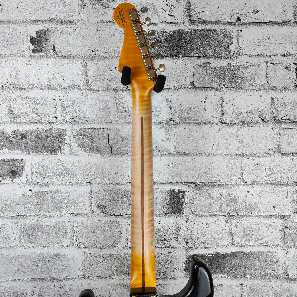 Fender Custom Shop Limited Edition '54 Stratocaster Hard Tail Journeyman, Aged Black