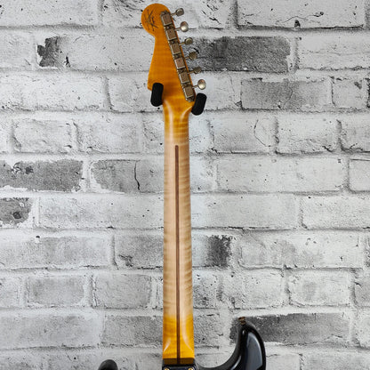 Fender Custom Shop Limited Edition '54 Stratocaster Hard Tail Journeyman, Aged Black
