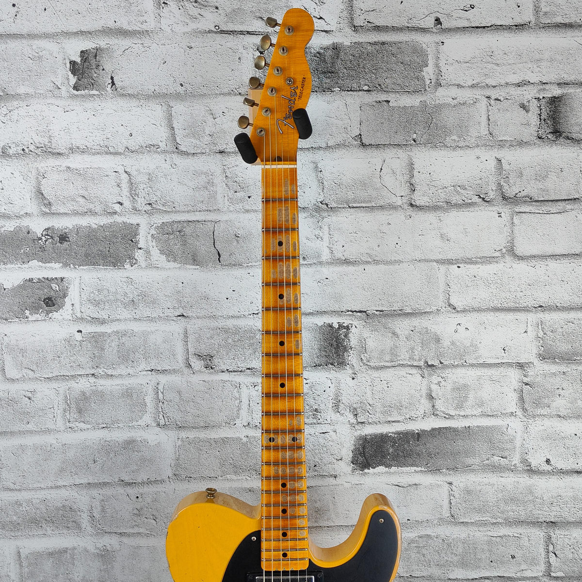 Fender Custom Shop Limited Edition '53 HS Telecaster Heavy Relic, 1-Piece 2A Flame Quartersawn Maple, Aged Butterscotch Blonde