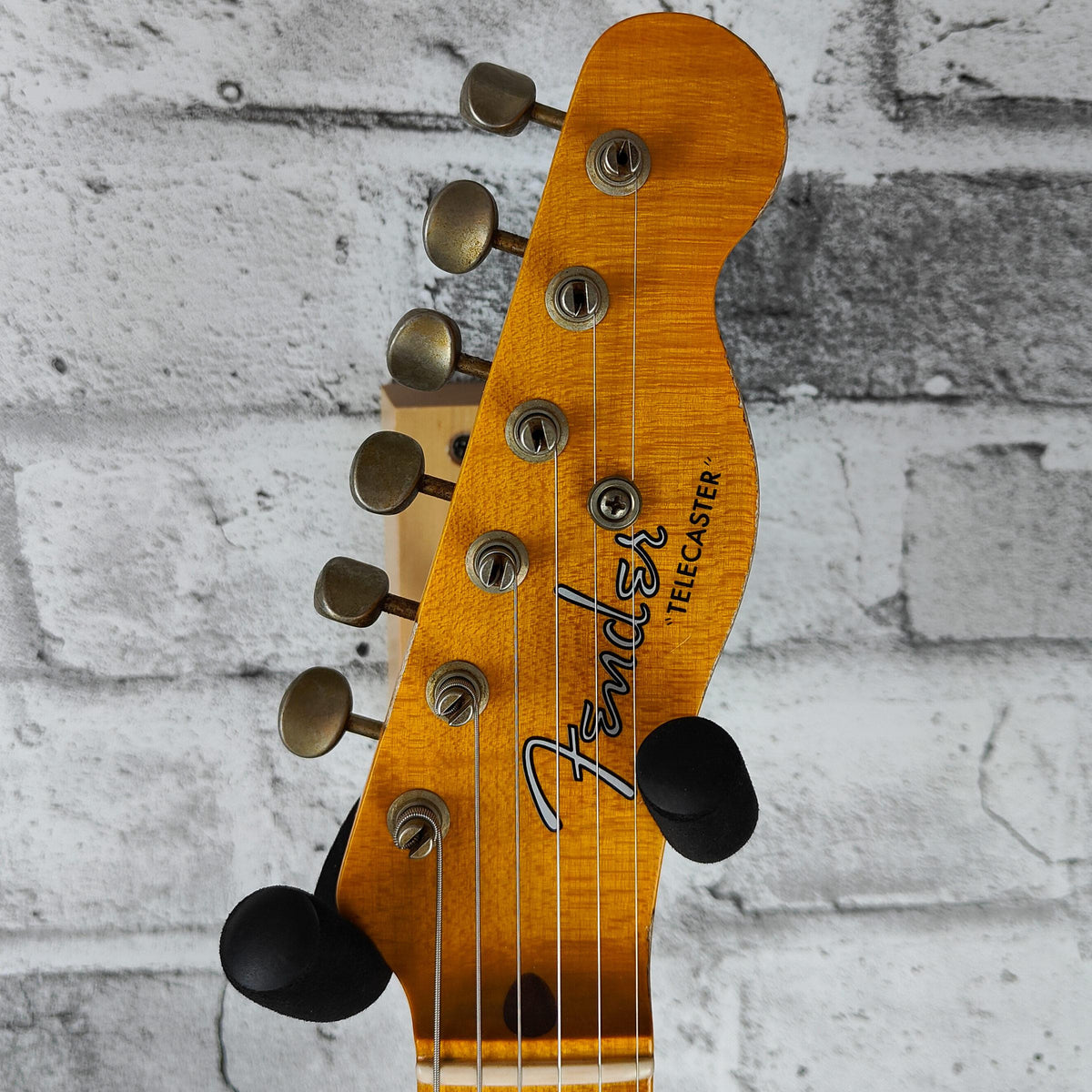 Fender Custom Shop Limited Edition '53 HS Telecaster Heavy Relic, 1-Piece 2A Flame Quartersawn Maple, Aged Butterscotch Blonde