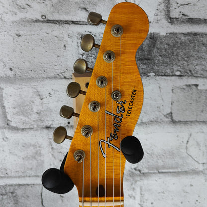 Fender Custom Shop Limited Edition '53 HS Telecaster Heavy Relic, 1-Piece 2A Flame Quartersawn Maple, Aged Butterscotch Blonde