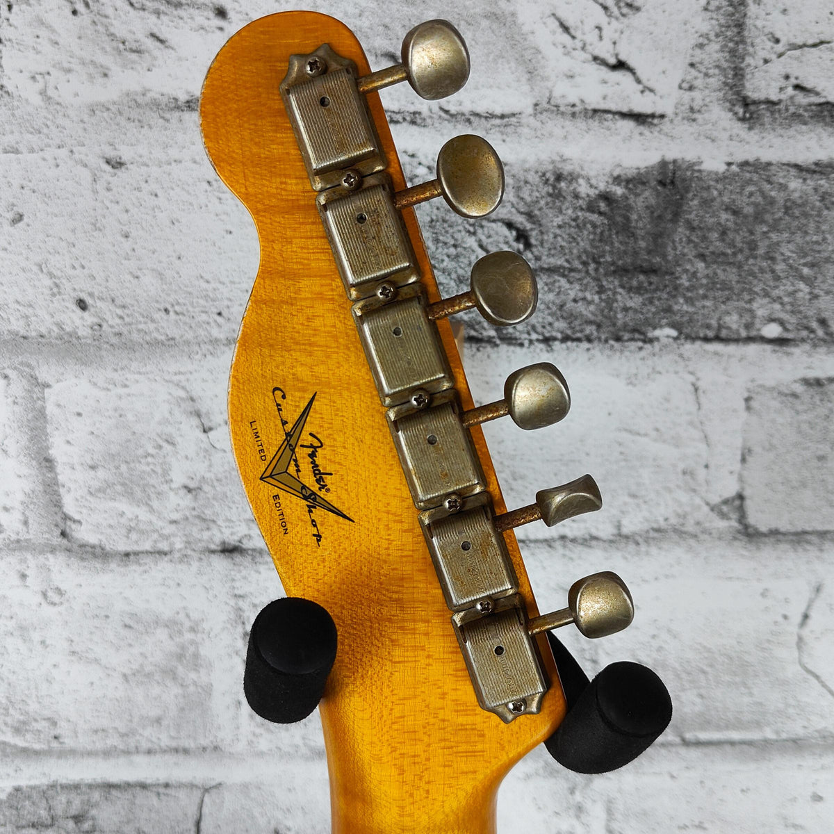 Fender Custom Shop Limited Edition '53 HS Telecaster Heavy Relic, 1-Piece 2A Flame Quartersawn Maple, Aged Butterscotch Blonde
