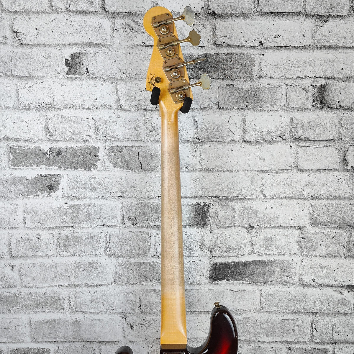 Fender Custom Shop Limited Edition P-Jazz Bass Relic, 1-Piece Quartersawn Maple Neck Fingerboard, Chocolate 3-Color Sunburst