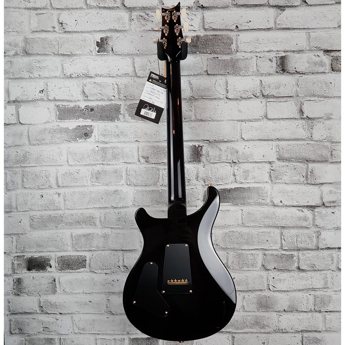 PRS Custom 24-08 - 10 Top, BW - Black Gold Wraparound Burst