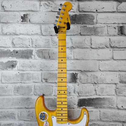 Fender Custom Shop Master Built Jerry Garcia Alligator Strat relic, 1-piece rift sawn maple neck, aged natural