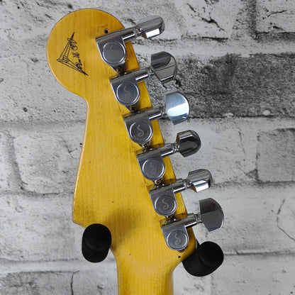 Fender Custom Shop Master Built Jerry Garcia Alligator Strat relic, 1-piece rift sawn maple neck, aged natural