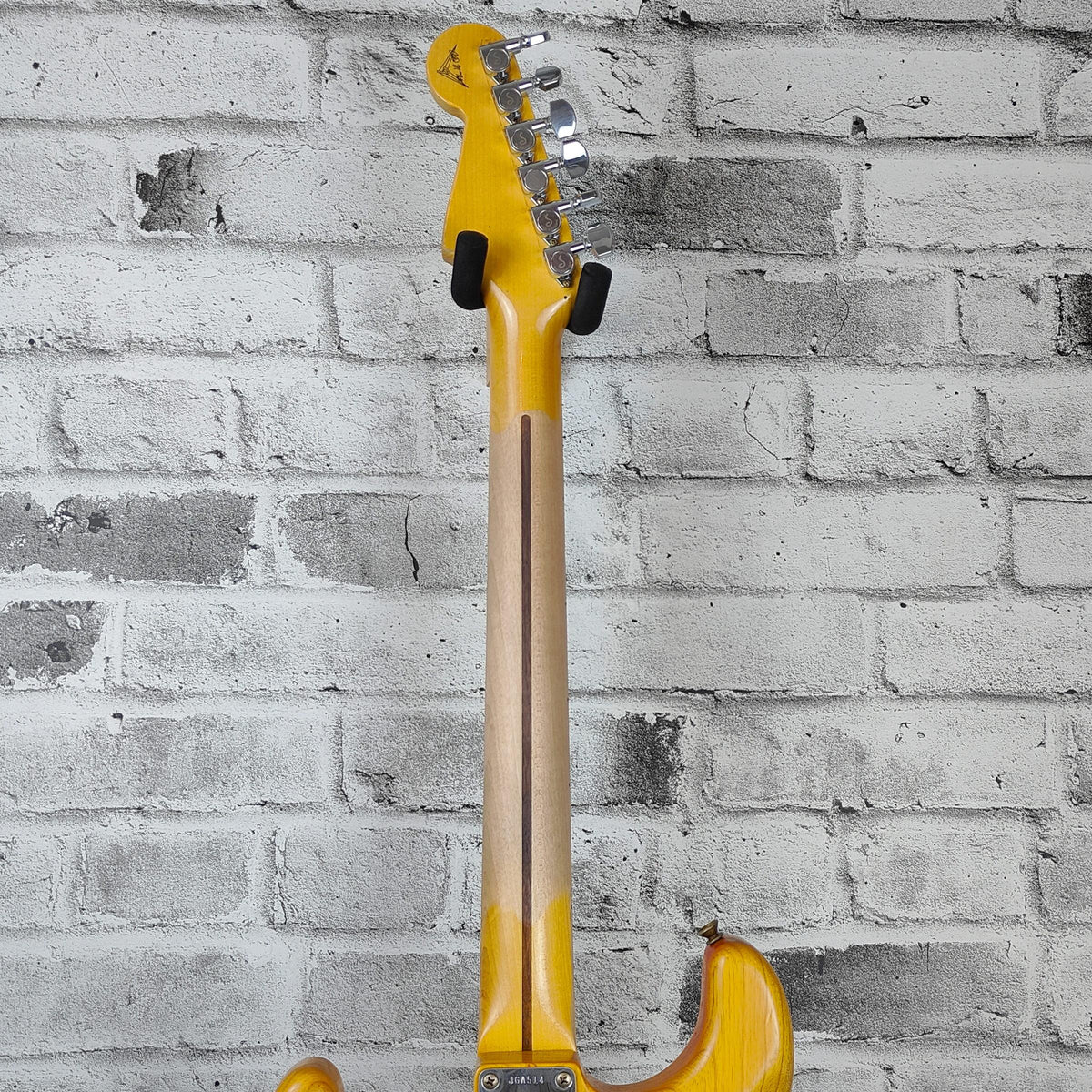 Fender Custom Shop Master Built Jerry Garcia Alligator Strat relic, 1-piece rift sawn maple neck, aged natural