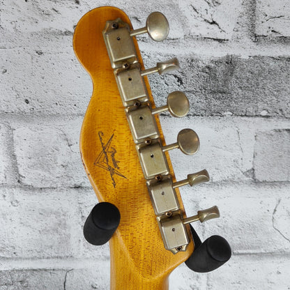 FENDER Custom Shop 1960 Telecaster Custom Heavy Relic, 3A Rosewood Fingerboard, Aged Black