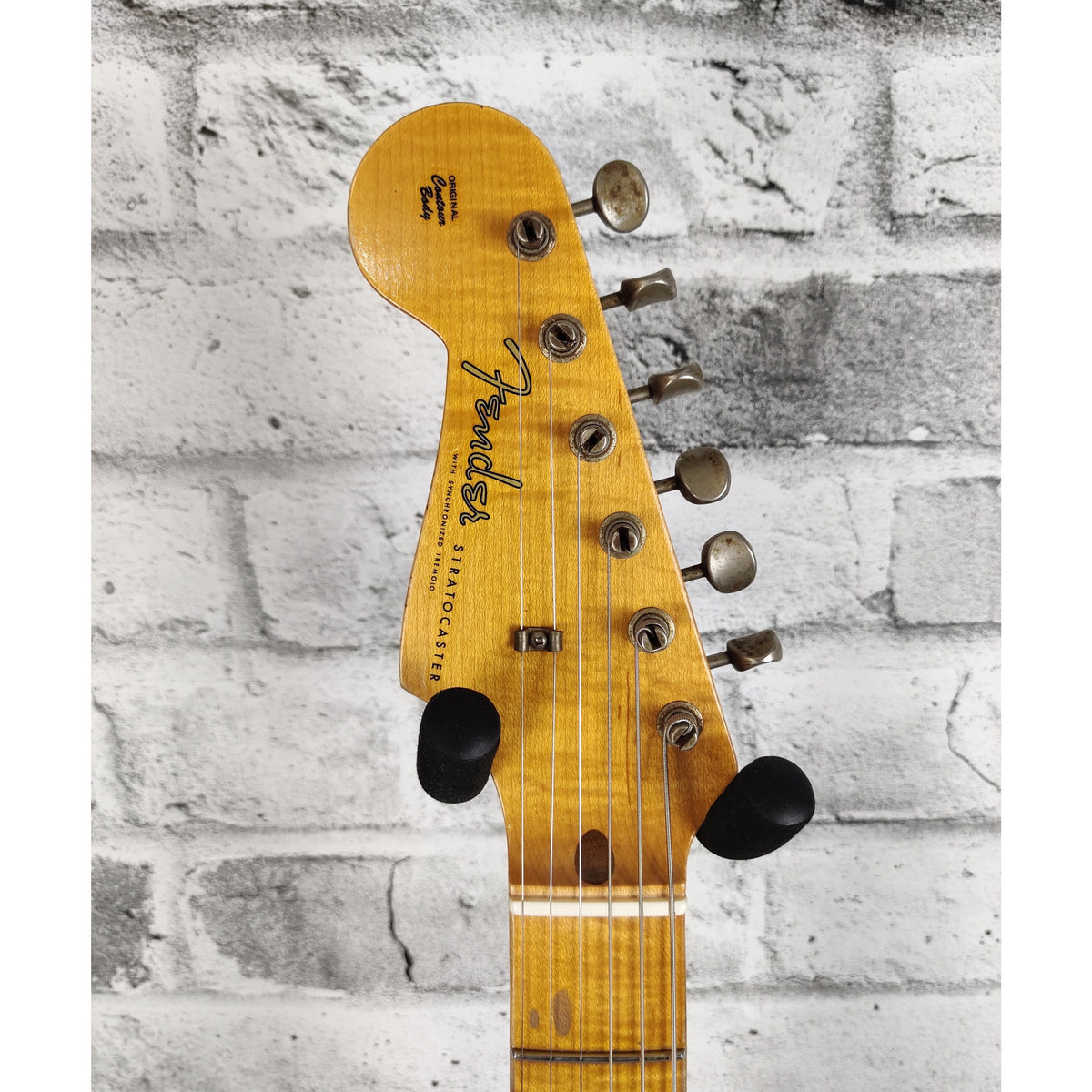 Fender Custom Shop Limited Edition 55 Dual Mag Stratocaster, Left Handed, Journeyman Relic - Candy Apple Red