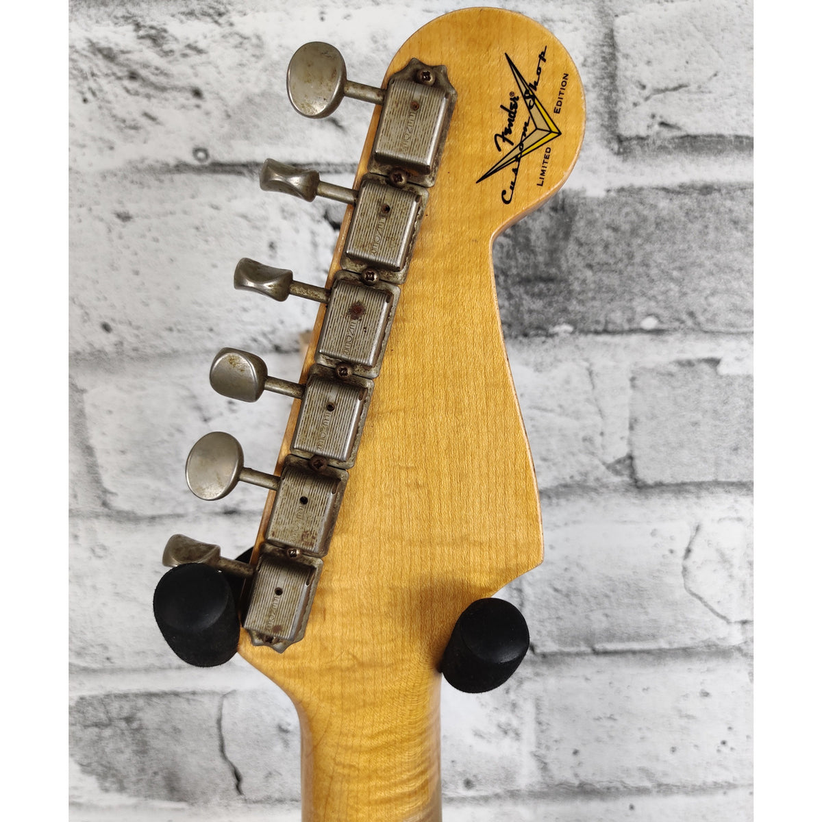 Fender Custom Shop Limited Edition 55 Dual Mag Stratocaster, Left Handed, Journeyman Relic - Candy Apple Red