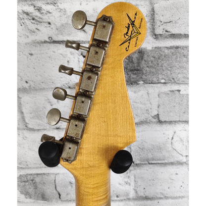 Fender Custom Shop Limited Edition 55 Dual Mag Stratocaster, Left Handed, Journeyman Relic - Candy Apple Red