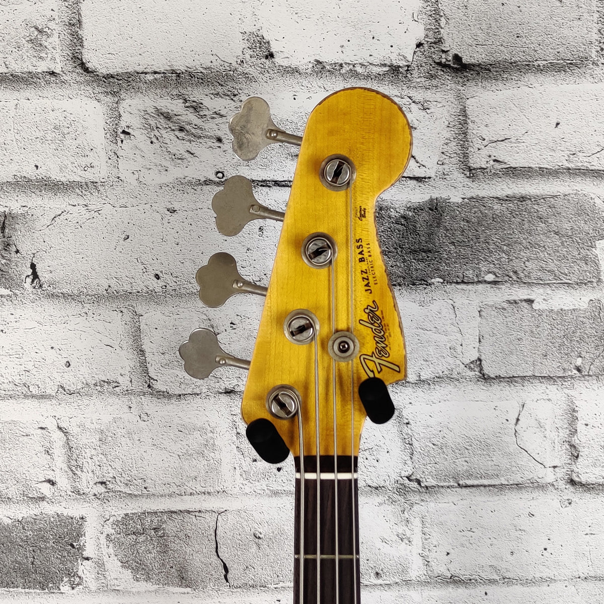 Fender Custom Shop 1960 Jazz Bass Heavy Relic, Rosewood Fingerboard - Aged Olympic White