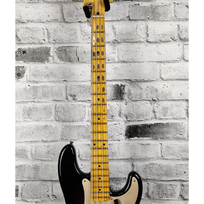 Fender 1957 Precision Bass Journeyman Relic, Maple Fingerboard - Wide-Fade 2-Color Sunburst