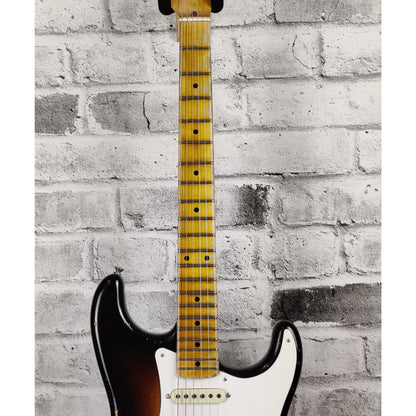 Fender 1956 Stratocaster Relic, Maple Fingerboard, Faded Aged 2-Color Sunburst