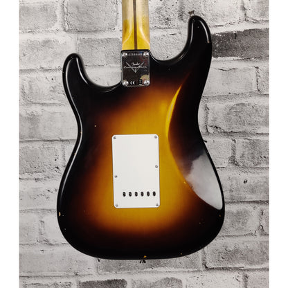 Fender 1956 Stratocaster Relic, Maple Fingerboard, Faded Aged 2-Color Sunburst