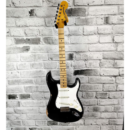 Fender Custom Shop S20 Limited Edition 68 Stratocaster Relic, Maple - Aged Black