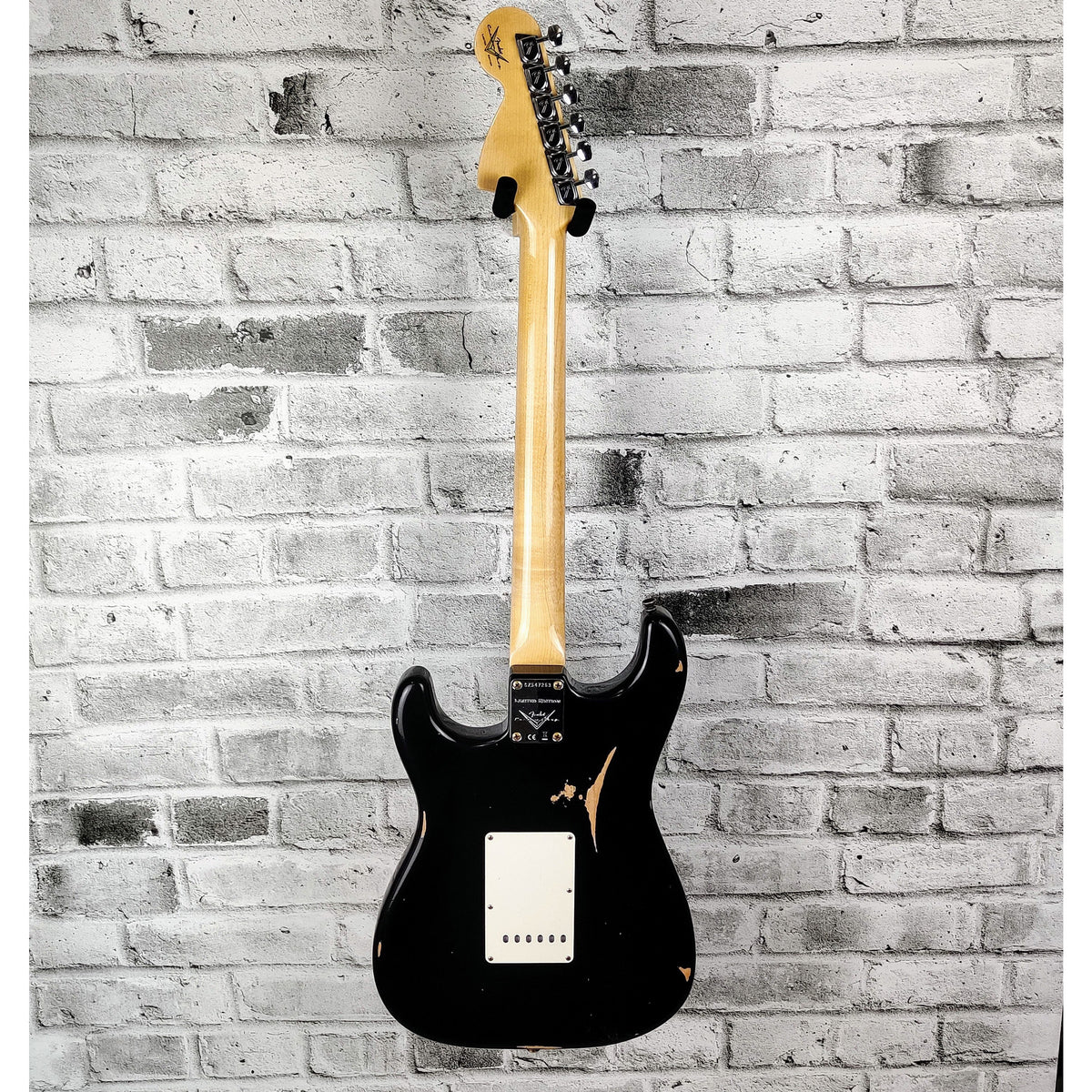Fender Custom Shop S20 Limited Edition 68 Stratocaster Relic, Maple - Aged Black