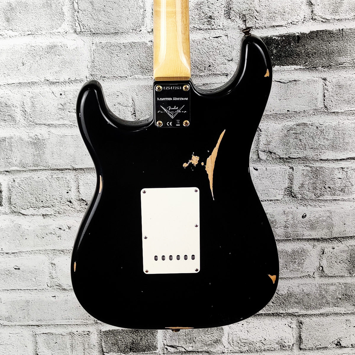 Fender Custom Shop S20 Limited Edition 68 Stratocaster Relic, Maple - Aged Black