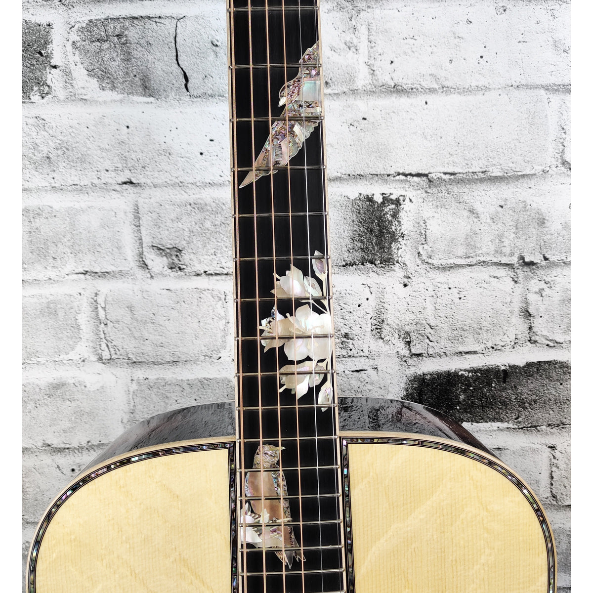 Martin D-42 Purple Martin Flamed Myrtle Guitar