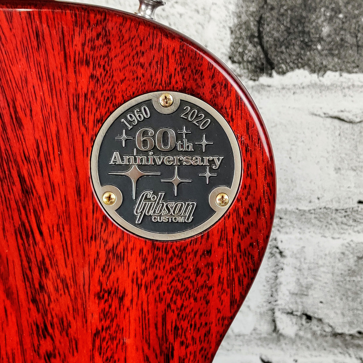 Gibson Custom Shop 60th Anniversary 1960 Les Paul Standard VOS V3 - Washed Bourbon Burst