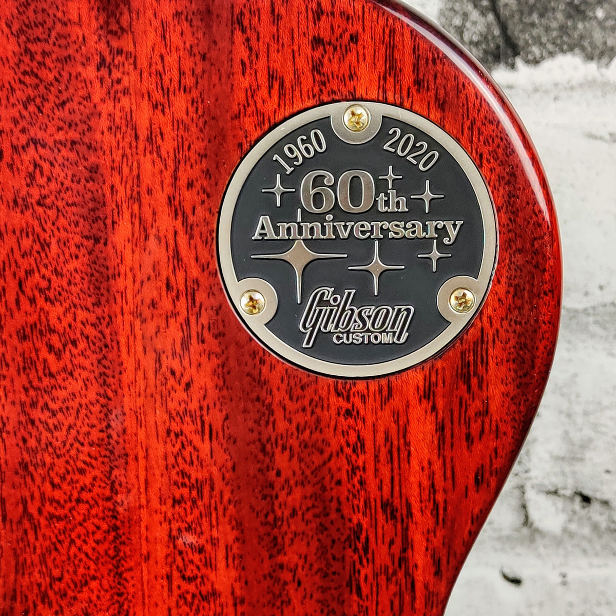 GIBSON CUSTOM SHOP 60th Anniversary 1960 Les Paul Standard - V2 Tomato Soup Burst