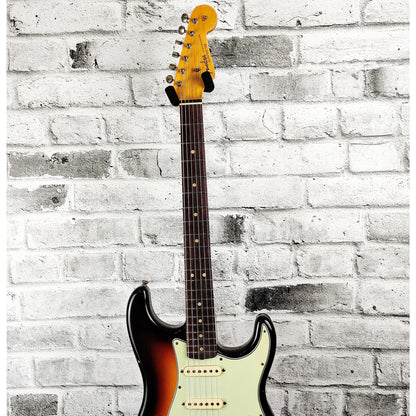 Fender Custom Shop 63 Stratocaster Relic - Chocolate 3 Tone Sunburst