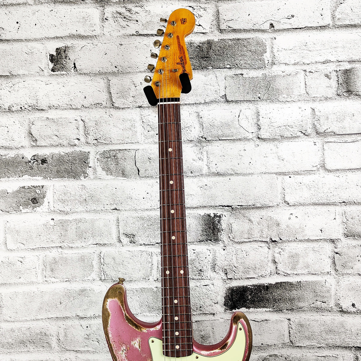 Fender Custom Shop Master-Built Greg Fessler '61 Stratocaster Heavy Relic - Aged Burgundy Mist Metallic