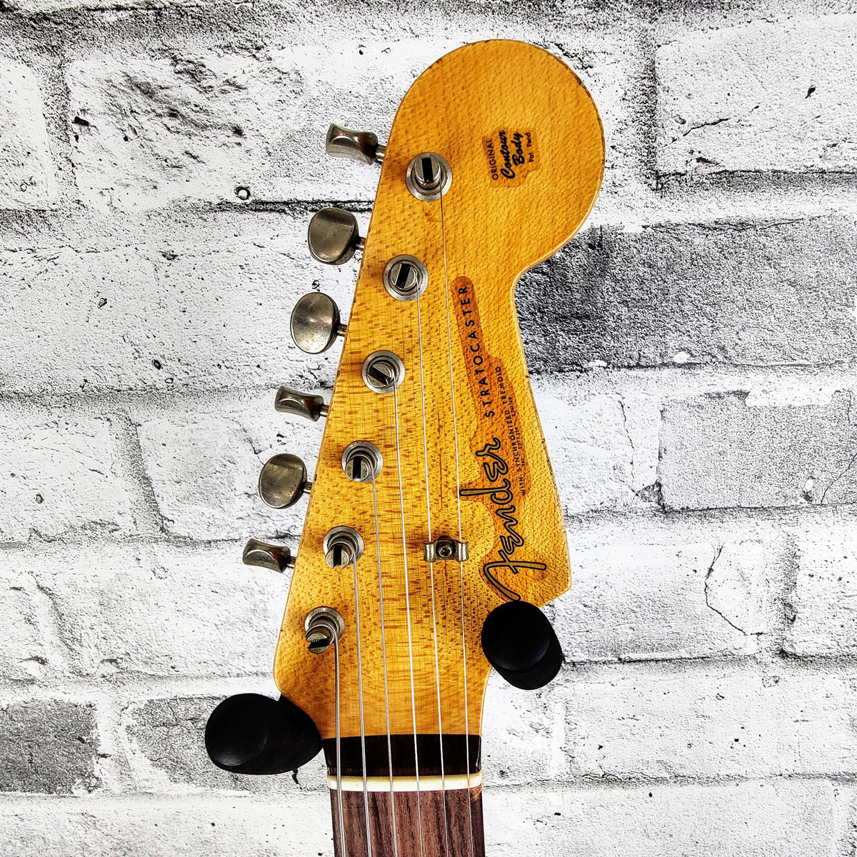 Fender Custom Shop Master-Built Greg Fessler '61 Stratocaster Heavy Relic - Aged Burgundy Mist Metallic