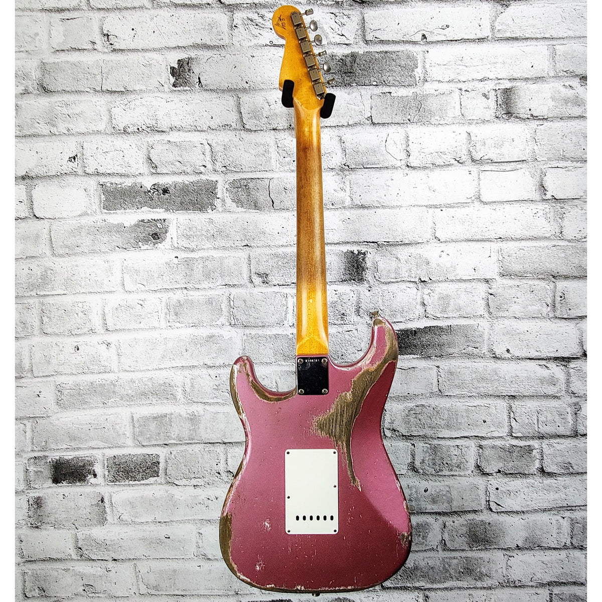 Fender Custom Shop Master-Built Greg Fessler '61 Stratocaster Heavy Relic - Aged Burgundy Mist Metallic