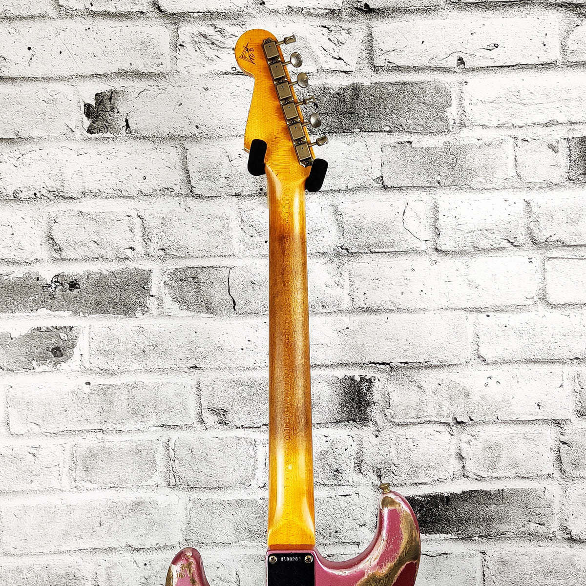 Fender Custom Shop Master-Built Greg Fessler '61 Stratocaster Heavy Relic - Aged Burgundy Mist Metallic