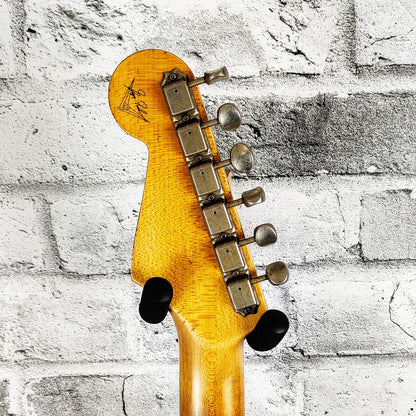 Fender Custom Shop Master-Built Greg Fessler '61 Stratocaster Heavy Relic - Aged Burgundy Mist Metallic