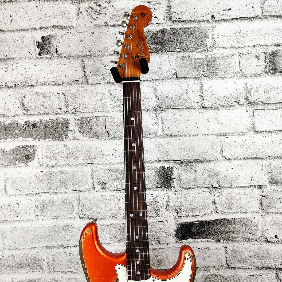 Fender Custom Shop Master-Built Greg Fessler '65 Stratocaster Heavy Relic - Faded Candy Tangerineo